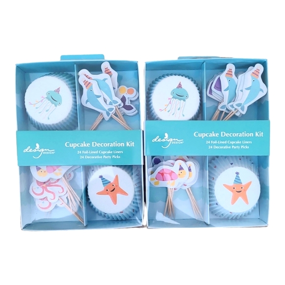 Cupcake Decoration Kit Set of 2 - Picture 1 of 5